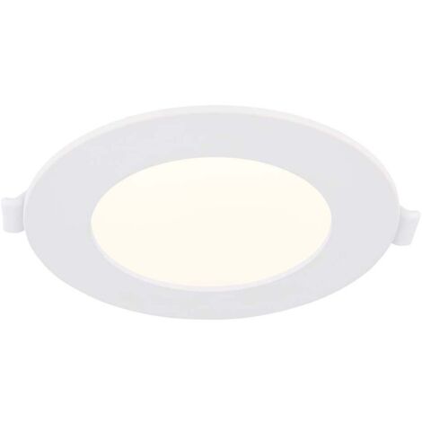 Plafonnier encastrable pour salon LED blanc avec driver D 12,8 cm