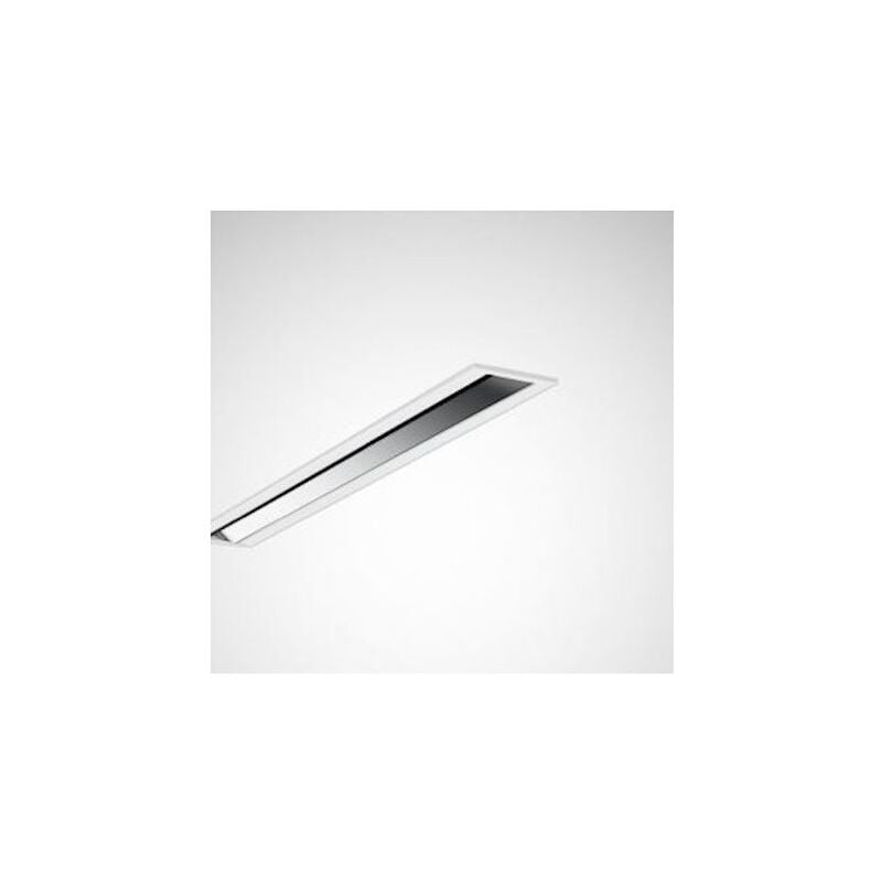 Plafonnier encastré fluo 1x54W (tube T5 non incl) 1200x150mm optique asymétrique ballast électronique Trilux 6128204