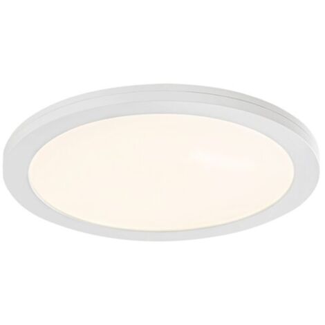 Plafonnier encastré LED 18W blanc rond 22,5cm Rabalux