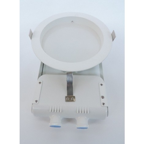 Plafonnier encastré LED 18W downlight blanc Ø 190mm 4500K 1000lm (2X13W) START ROUND SYLVANIA 0053334