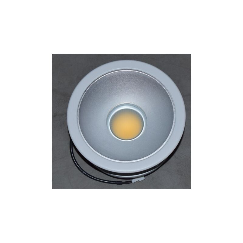 Plafonnier encastré led 60W downlight ø 220mm 4000K cob 60° forte puissance avec driver 230V IP20 Airis DL608NW60