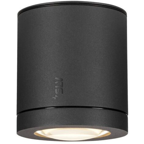 Plafonnier ENOLA OCULUS CL extérieur gris 11W max 240V 3000/4000K - SLV - 1006327