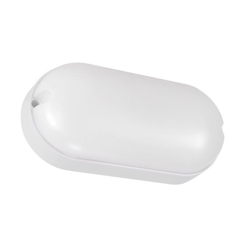 Struhm - Plafonnier Étanche Ovale 9W Hublot Blanc - Blanc Neutre 4000K - 5500K - silamp
