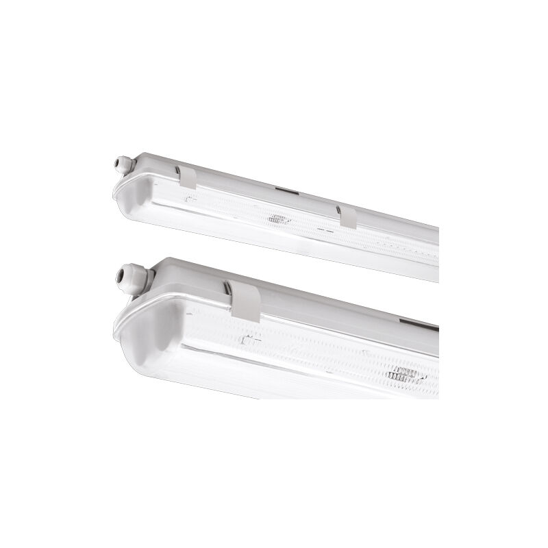 Plafonnier led étanche suprema rond. 2X22W