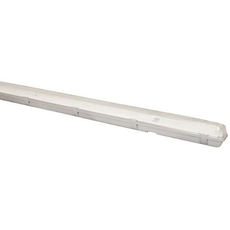 Plafonnier étanche vide Poliplast 60cm pour 1 tube LED T8 400755-18LED