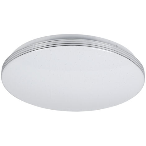 Plafonnier étoilé rond 38cm LED 17,5W blanc Kanlux