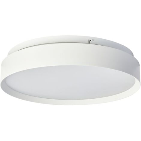 plafonnier - europole mila 2 - 40w - 3000k - rond - 45 cm - blanc - europole 34804