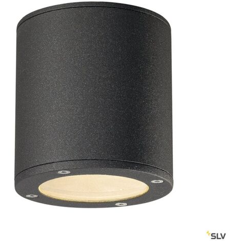 Plafonnier extérieur SITRA gris GX53/TCR-TSE 9W max IP44 - SLV - 231545