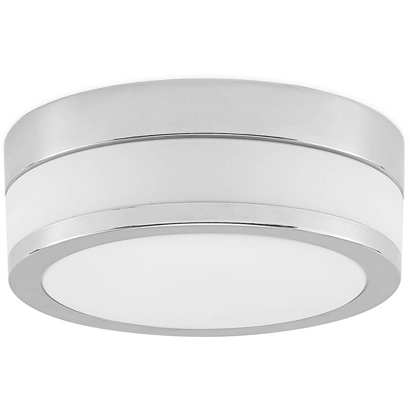 Plafonnier Salle De Bain à intensité variable 'Flavi' en verre pour salle de bain