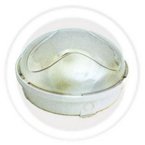 Plafonnier FME Art 62.730 rond E27 blanc pour lampes jusqu&39A  60W blanc