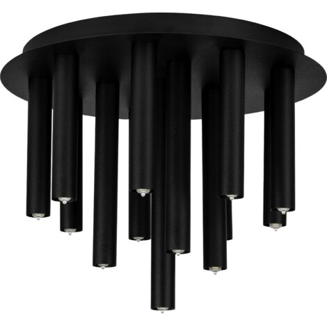 Plafonnier g9 13 cylindres metal noir - markslojd - gocce 88840508 88840508 88840508 88840508