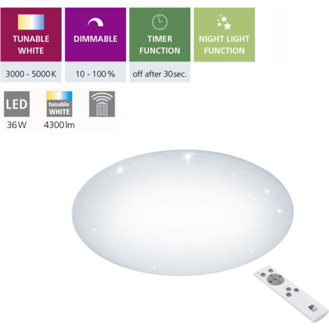 Plafonnier Giron-S 57 cm - Blanc