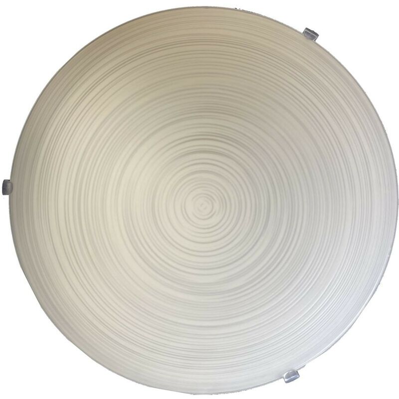 Plafonnier Gisella blanc 30 cm