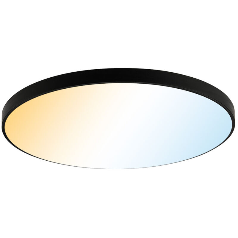 Plafonnier HAZEL 24W 1680lm 3CCT IP20 rond noir HOROZ Plafonnier HAZEL 24W 1680lm 3CCT IP20 rond noir HOROZ