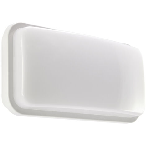 Plafonnier hermétique blanc ALBIN LED 14W 4000K IP55