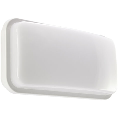 Plafonnier hermétique blanc ALBIN LED 20W 4000K IP55