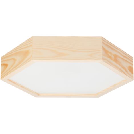 Plafonnier hexagonal LEJA 375 PIN pour salon, cuisine, salle de bain, style élégant