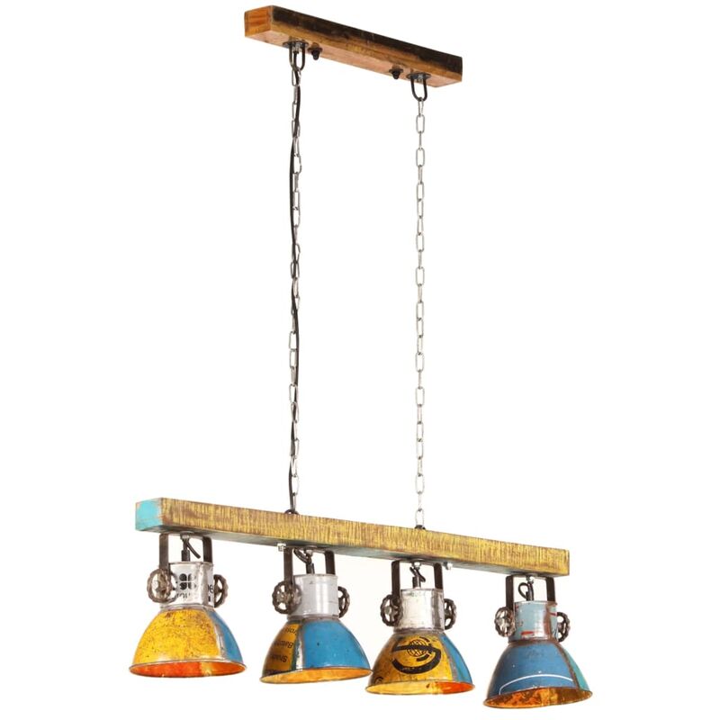Vidaxl - Plafonnier industriel 25 w Multicolore 111 cm E27