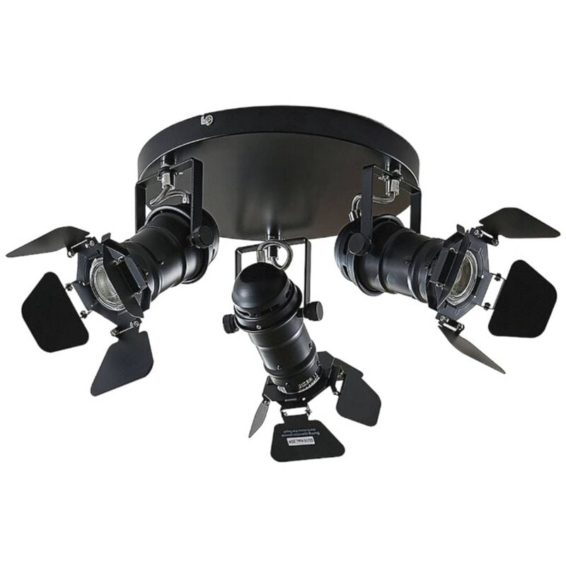 Lindby - Plafonnier à intensité variable 'Tilen' en métal pour salon & salle à manger