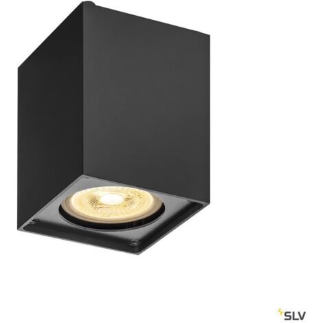 Plafonnier intérieur ALTRA DICE simple noir GU10/QPAR51 35W max - SLV - 1002216