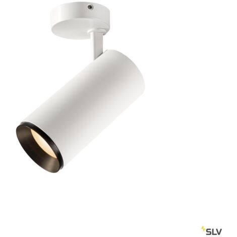 Plafonnier intérieur blanc/noir LED NUMINOS® L - SLV 1004590
