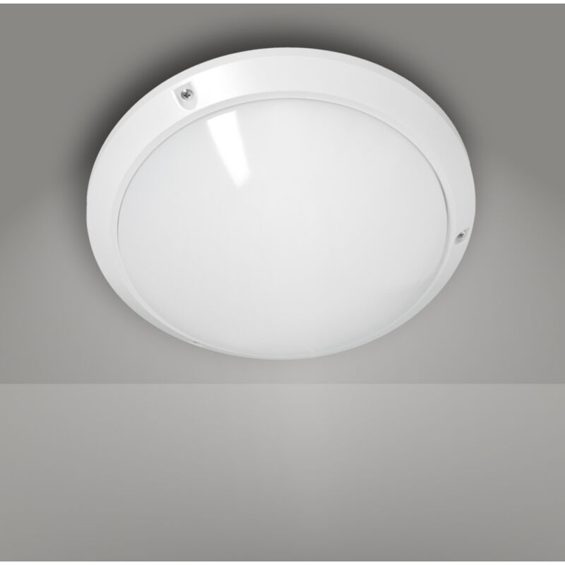 Plafonnier intérieur/extérieur IP45 Douille E27 Ø 27 x 9,5 cm.