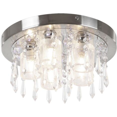 Plafonnier, interrupteur à pas, télécommande, spectre de lampe