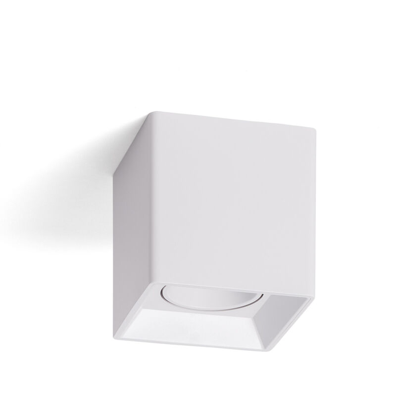 Plafonnier Blanc Jaspe Blanc