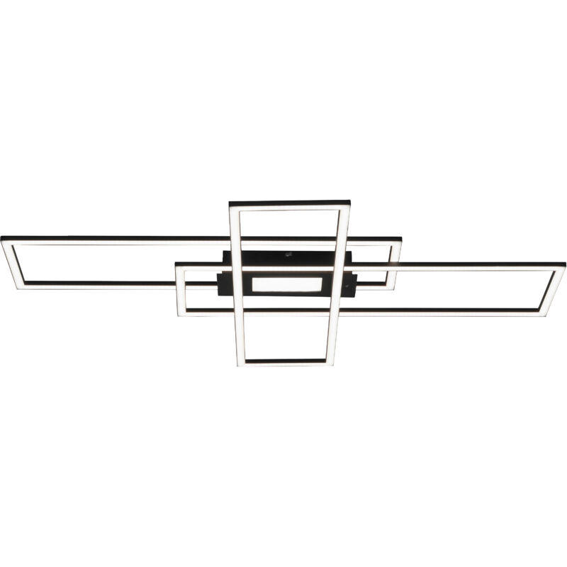 Plafonnier JUST LIGHT LED 14693-18, 45W, 5500lm, noir