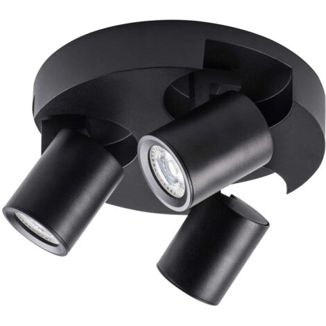 Plafonnier Kanlux Laurin 29127 3xGU10 noir orientable