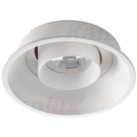 Plafonnier Kanlux LUNIO 29230 blanc orientable GU10