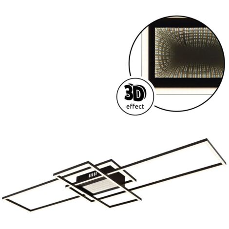 Plafonnier Lampe Dimmable Télécommande Mémoire Veilleuse Minuterie LED 60W