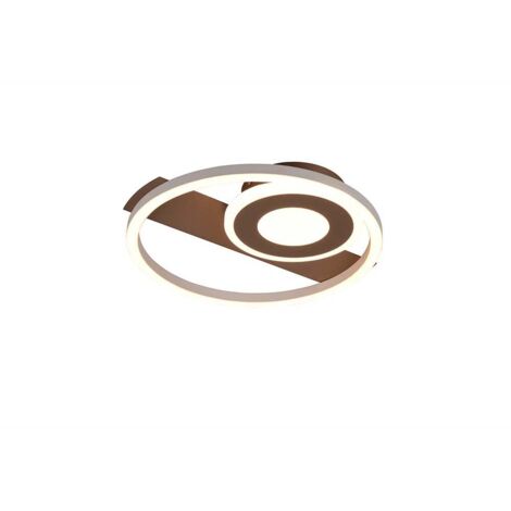Plafonnier lampe murale design cercle café LED L 32 cm