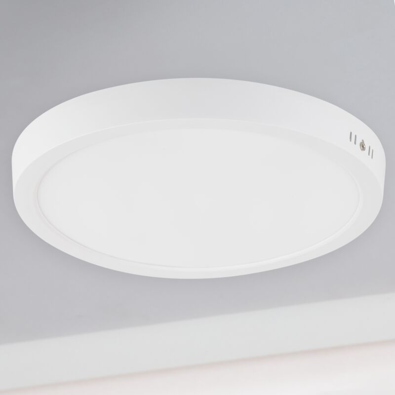 Greenice - Plafonnier led 100Lm/W 24W 2400Lm 4000ºK IP20 [HO-PLC-24W-2400LM-W]