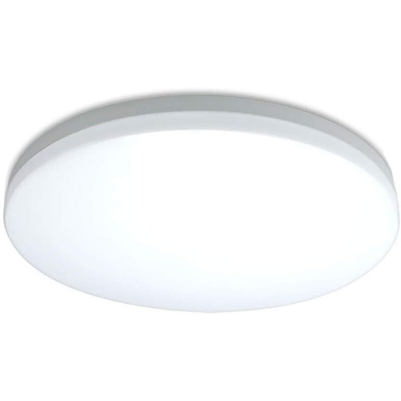 Plafonnier led 12 w IP44 résistant à l'humidité Blanc naturel Plafonnier d'intérieur pour salle de bain, cuisine, couloir, salon -