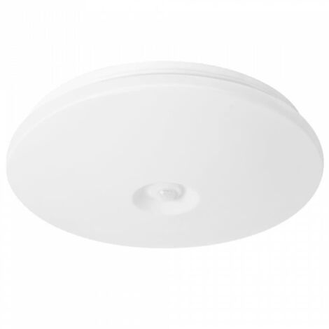 Plafonnier LED 12W 960lm IP44 4000K capteur PIR ECOLIGHT