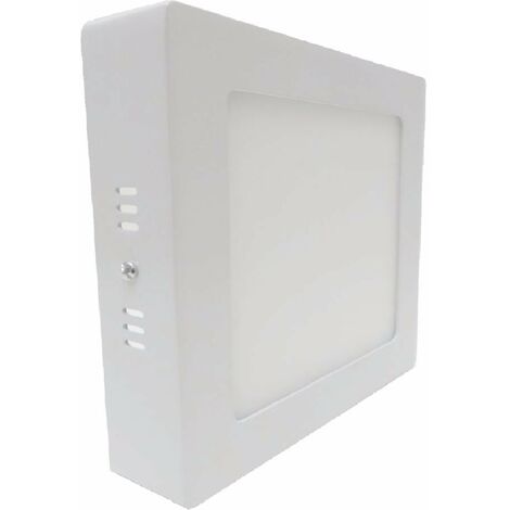 Plafonnier LED 12W Carré - Blanc Froid  - SILUMEN