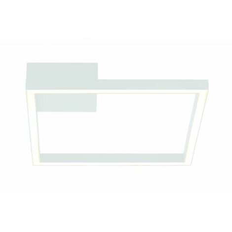 Plafonnier LED 12W Variable Blanc Sablé ZAMBELIS - Blanc chaud - 3000K