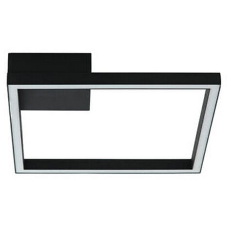Plafonnier LED 12W Variable Noir Sablé ZAMBELIS - Blanc chaud - 3000K