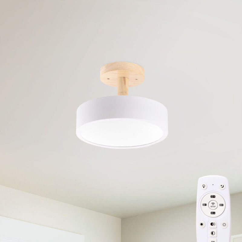 Plafonnier led 15W 1250Lm Télécommande (Intensité-CCT) 10 000H [HO-CCT-DL15W]