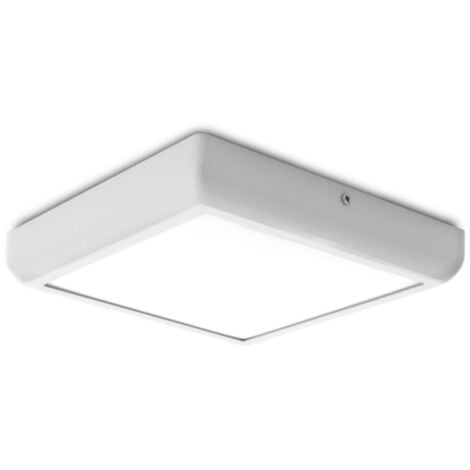 GREENICE Plafonnier LED 18W 1440Lm 4200ºK Carré 40 000H [GR-RDMZ02-18W-W]