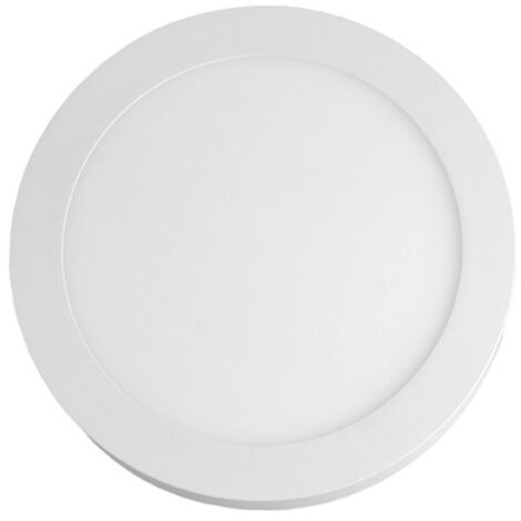 Plafonnier LED 18W 224x224 mm Downlight Blanc Neutre  （rond ）