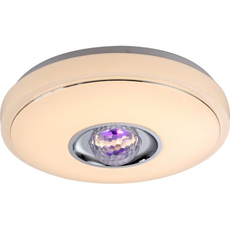 Plafonnier LED 18W 3000K RGB avec télécommande