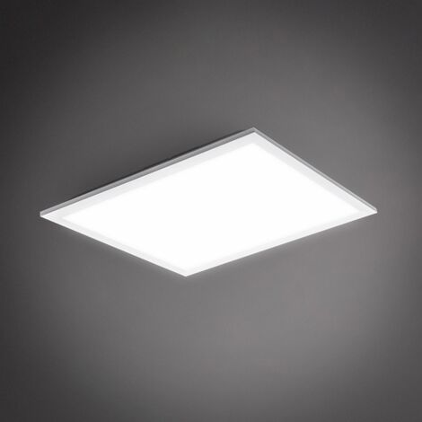 Plafonnier LED 22W ultra slim, plafonnier bureau, éclairage plafond panel led, 4000K, 2200Lm, ultraplat blanc