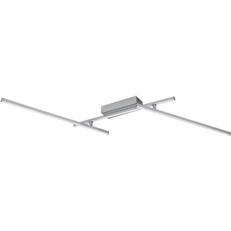 Plafonnier LED 24W 4000K argent 114 cm Rabalux Negan