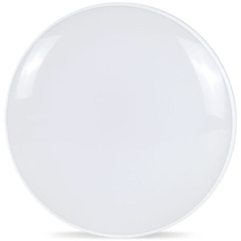 Plafonnier LED 24W RGB, Rond Luminaire Plafonnier 2700K-6500K avec Télécommande pour La Salle De Bain Cuisine Chambre-30CM