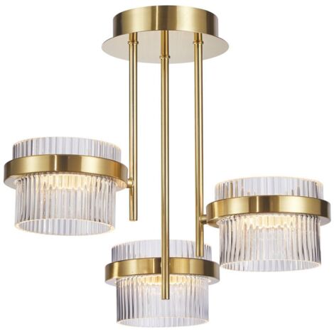 Plafonnier LED 24W TIARA PND77362324WGD Italux