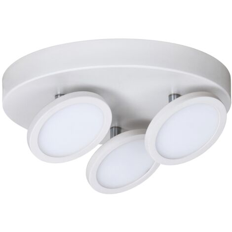 Plafonnier LED 25 cm 18W 4000K blanc mat Rabalux Elsa