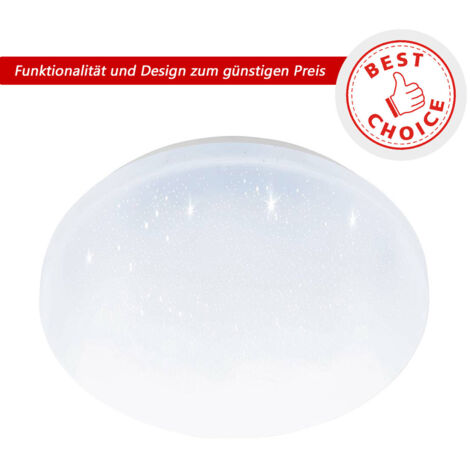 PLAFONNIER LED 26CM 4000K EFECT CRIST POGLIOLAS 1300LM - 12 W