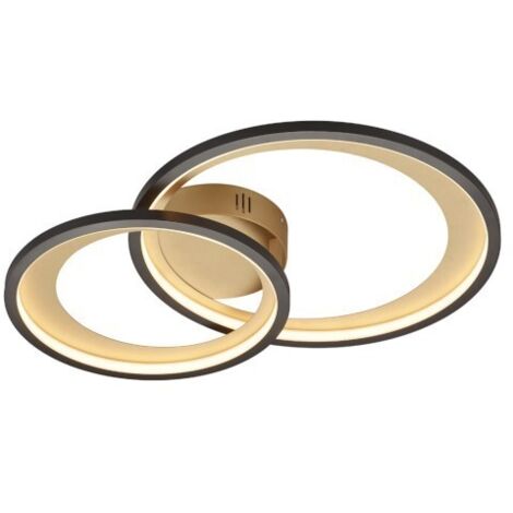 Plafonnier led 29w - 2650lm 3000k - reglable en luminosite noir - trio - granada 37578409 37578409 37578409 37578409 37578409 37578409 37578409 37578409